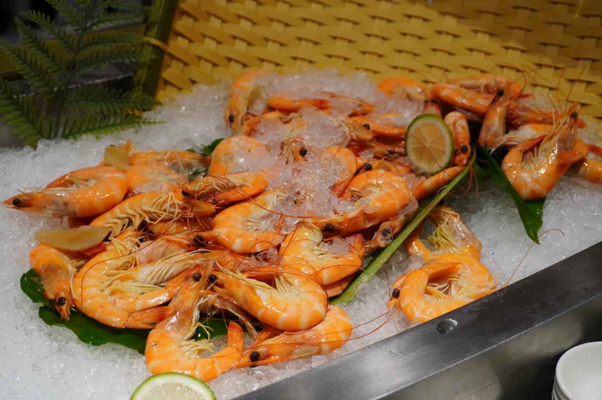 [林口吃到飽buffet] 爵怡溫德姆酒店 瑪嘉烈buffet餐廳 美國品牌飯店臺灣首店- 天使紅蝦生蝦 x 焗烤生蠔