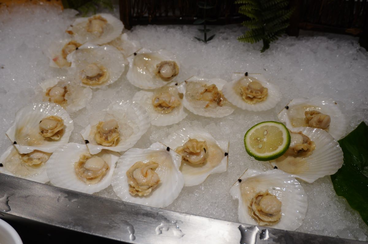 [林口吃到飽buffet] 爵怡溫德姆酒店 瑪嘉烈buffet餐廳 美國品牌飯店臺灣首店- 天使紅蝦生蝦 x 焗烤生蠔