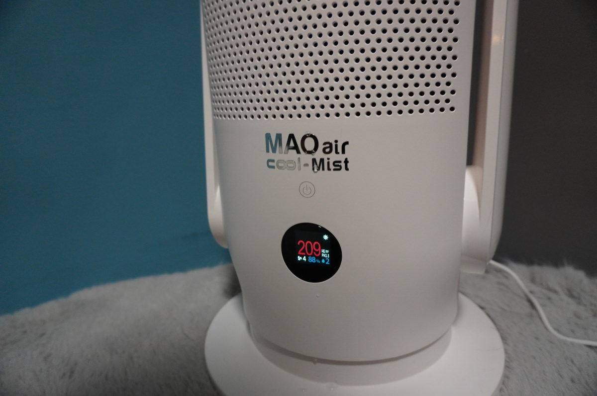 air cool-Mist 白酷咪3in1清淨加濕無扇葉風扇 | 養貓必備清淨機風扇加濕機多合一清淨加濕無扇葉風扇