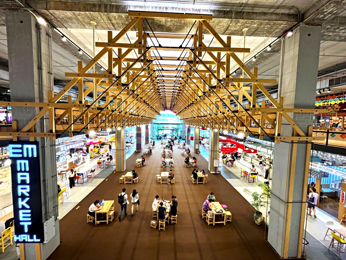 THE EMSPHERE 曼谷- 最新最潮百貨新開幕  |營業到凌晨超市 | IKEA 高空空橋餐廳