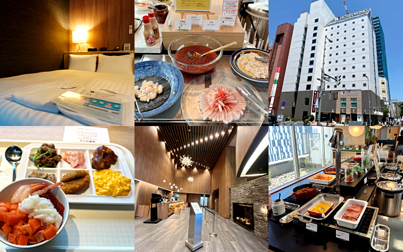 [遊記] 旭川 Wing Hotel-早餐就來個霸氣海鮮蓋飯
