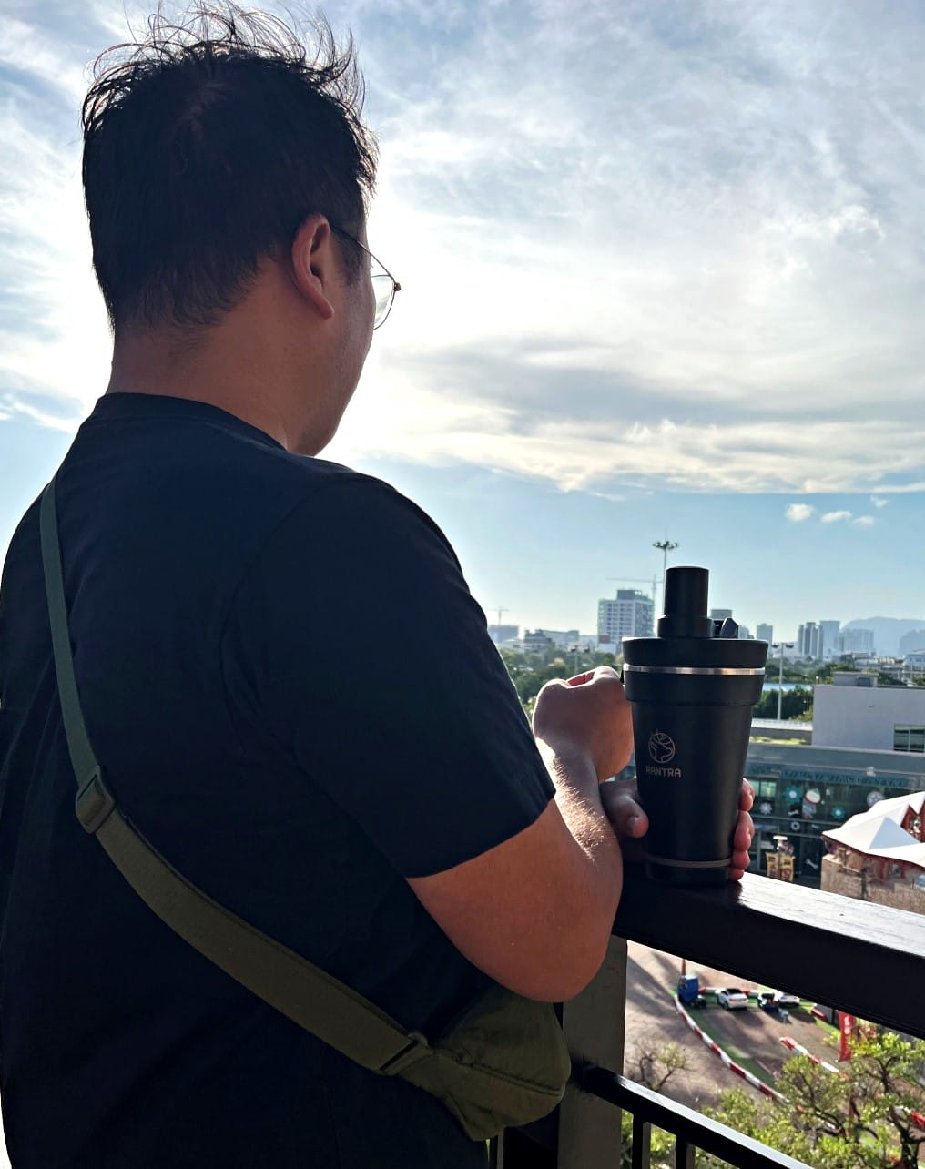 Rantra 隨行杯 | 戶外風格環保杯 | 特殊循環搖搖杯內膽設計 | 雙層斷熱10小時保冰保溫