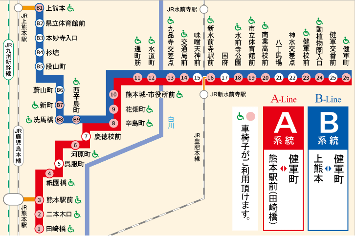 熊本市電 | 熊本路面電車 – 熊本一日遊最佳選擇 | 可使用台灣信用卡搭車