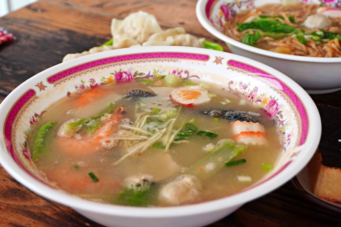 憶起痴麵 台南-安平新開古早童玩所 | 古早自熬鍋燒麵 | 美味台式小吃