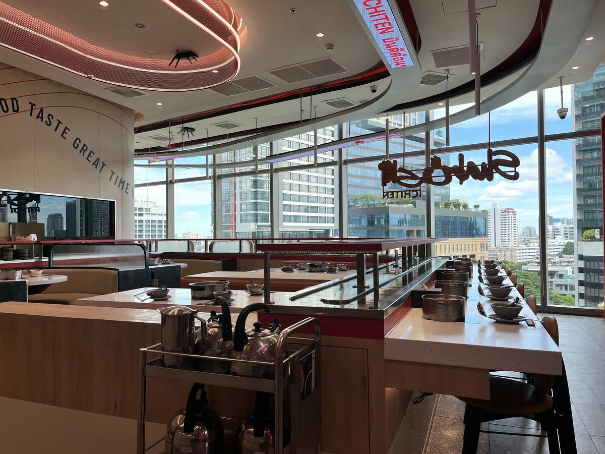 曼谷 Shabushi ONE BANGKOK | 二代店手機點餐智慧送餐迴轉火鍋Buffet | 曼谷餐廳推薦 - 第1張圖 曼谷 Shabushi ONE BANGKOK | 二代店手機點餐智慧送餐迴轉火鍋Buffet | 曼谷餐廳推薦