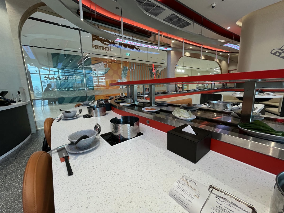 曼谷 Shabushi ONE BANGKOK | 二代店手機點餐智慧送餐迴轉火鍋Buffet | 曼谷餐廳推薦 - 第12張圖 曼谷 Shabushi ONE BANGKOK | 二代店手機點餐智慧送餐迴轉火鍋Buffet | 曼谷餐廳推薦