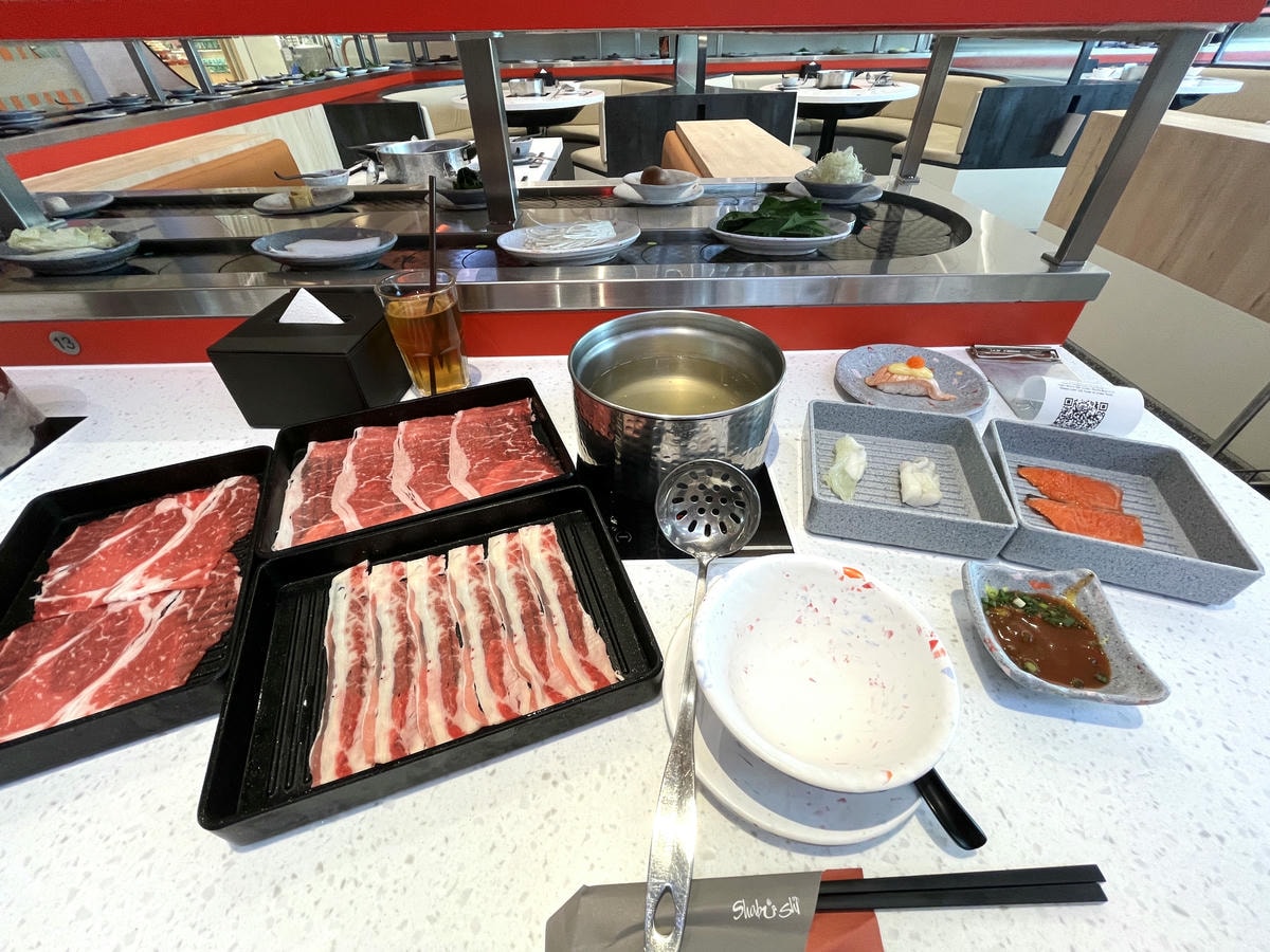 曼谷 Shabushi ONE BANGKOK | 二代店手機點餐智慧送餐迴轉火鍋Buffet | 曼谷餐廳推薦 - 第18張圖 曼谷 Shabushi ONE BANGKOK | 二代店手機點餐智慧送餐迴轉火鍋Buffet | 曼谷餐廳推薦