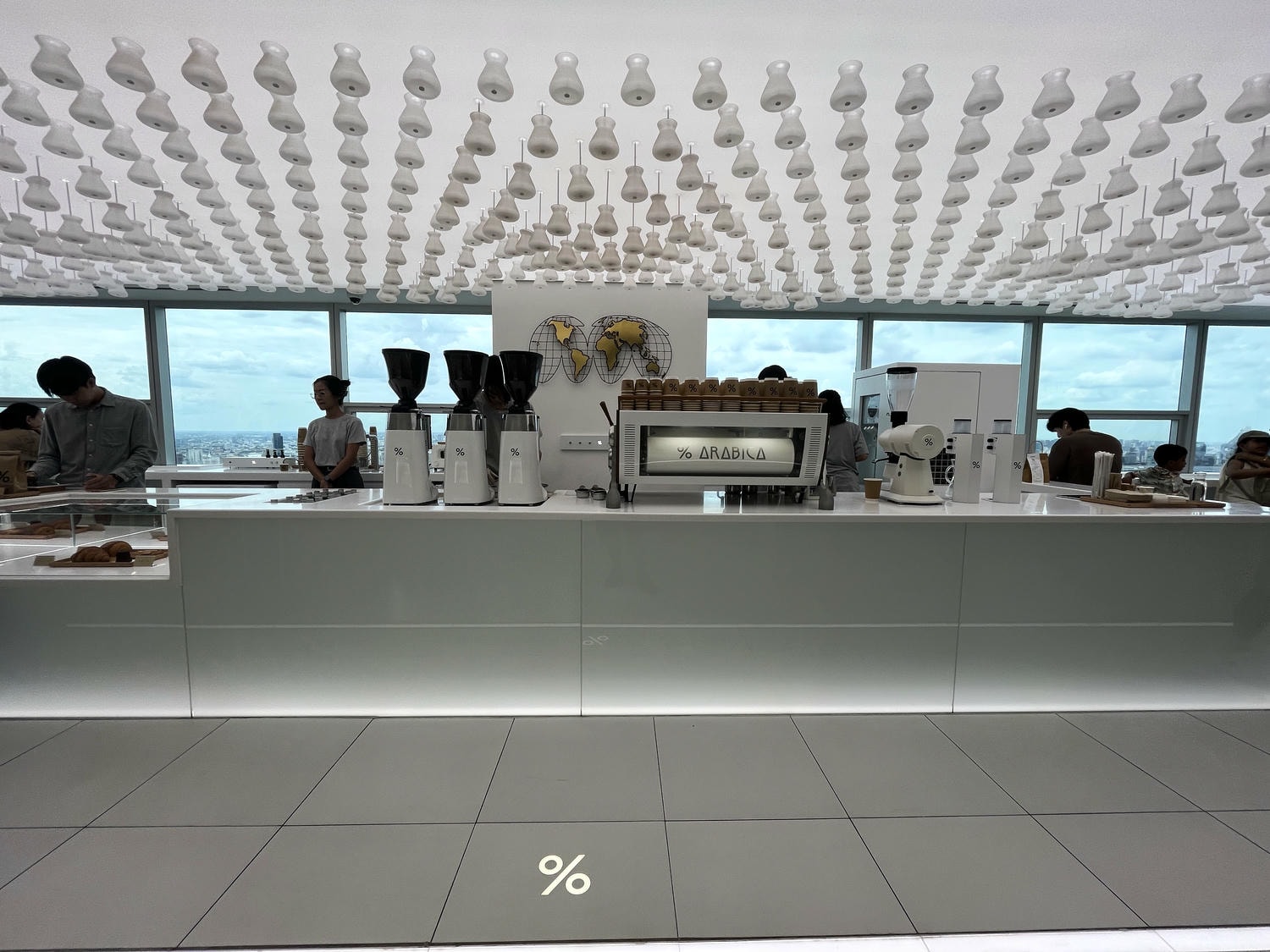 %Arabica 曼谷高空景觀店 | 買杯咖啡就能上55樓觀景台 | % Arabica Bangkok Empire Tower - 第9張圖 %Arabica 曼谷高空景觀店 | 買杯咖啡就能上55樓觀景台 | % Arabica Bangkok Empire Tower
