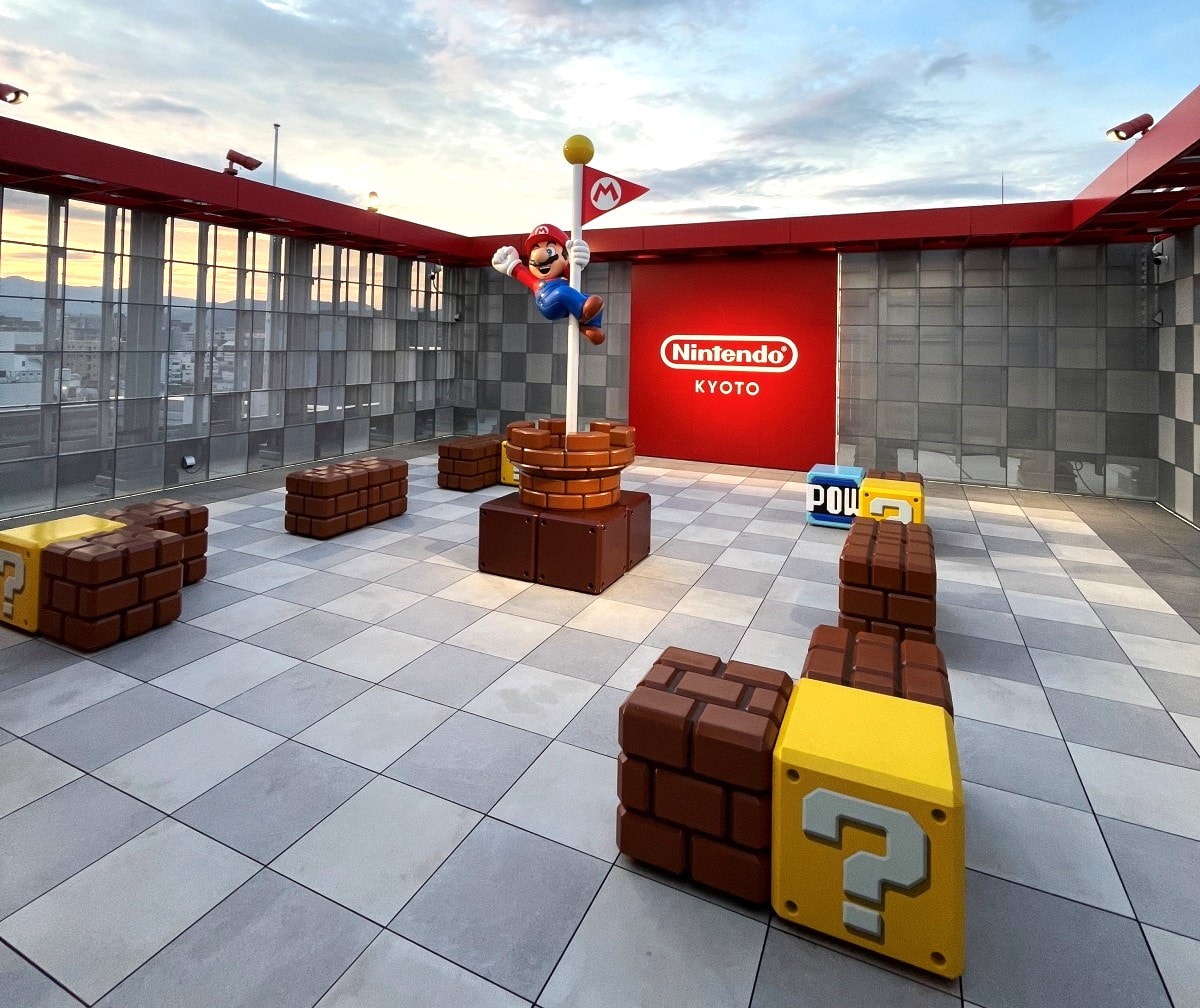 Nintendo KYOTO 京都任天堂商店 | 高島屋一樓必拍巨大瑪利歐 | 隱藏版露天打卡空間