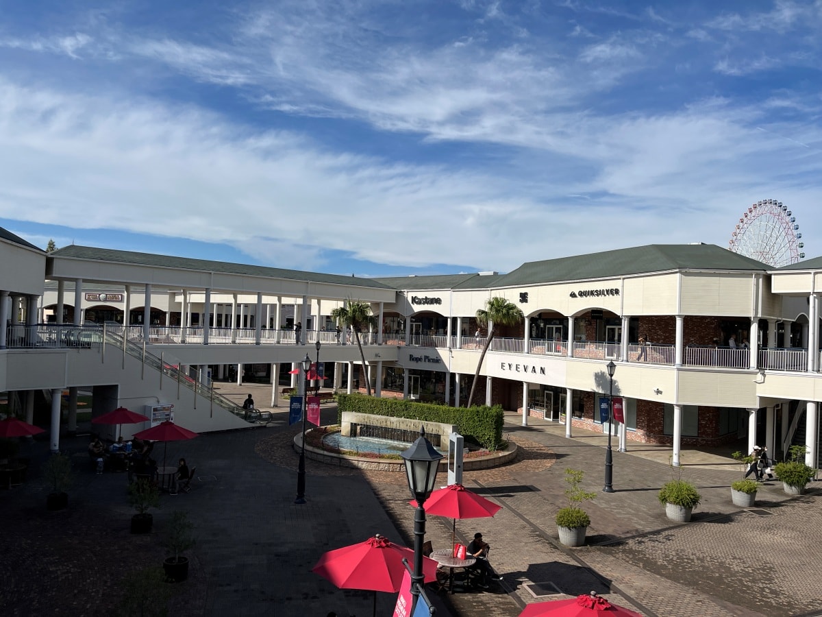 大阪臨空城 Premium Outlet | 關西機場5分鐘距離過橋就到