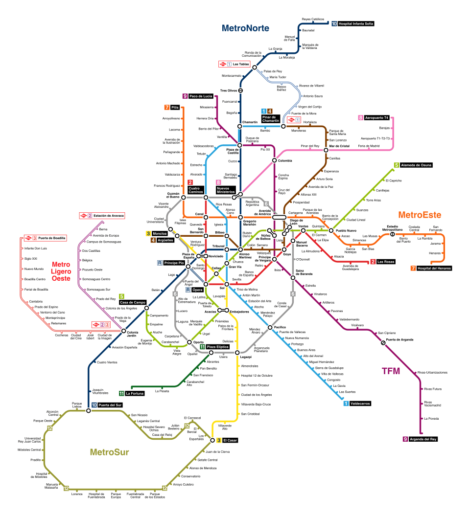 馬德里地鐵 Madrid Metro | 乾淨方便 | 次數卡一趟只要27元 | 玩歐洲比臺灣還划算交通費 - 第28張圖 馬德里地鐵 Madrid Metro | 乾淨方便 | 次數卡一趟只要27元 | 玩歐洲比臺灣還划算交通費