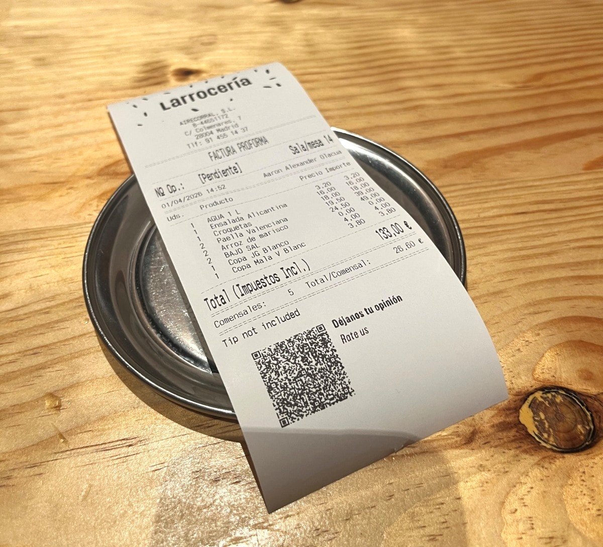 Larrocería 馬德里 | 西班牙燉飯Paella專賣店 | 地中海溫馨風格巷弄小店 - 第15張圖 Larrocería 馬德里 | 西班牙燉飯Paella專賣店 | 地中海溫馨風格巷弄小店