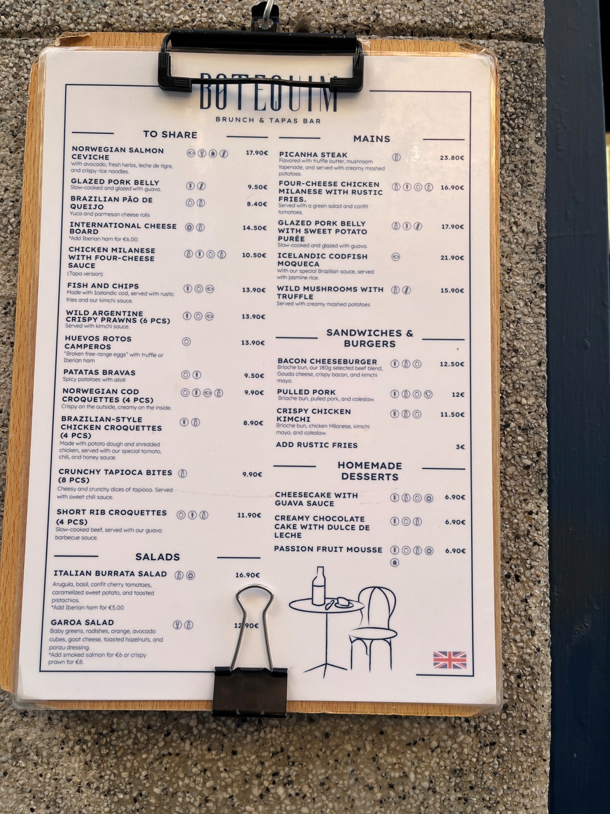 馬德里 Botequim Tapas Bar | 地中海風格份量超大Tapas 很符合亞洲人口味 | 馬德里餐廳推薦