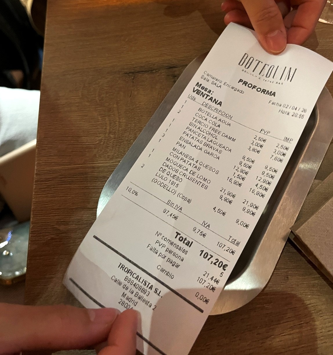 馬德里 Botequim Tapas Bar | 地中海風格份量超大Tapas 很符合亞洲人口味 | 馬德里餐廳推薦
