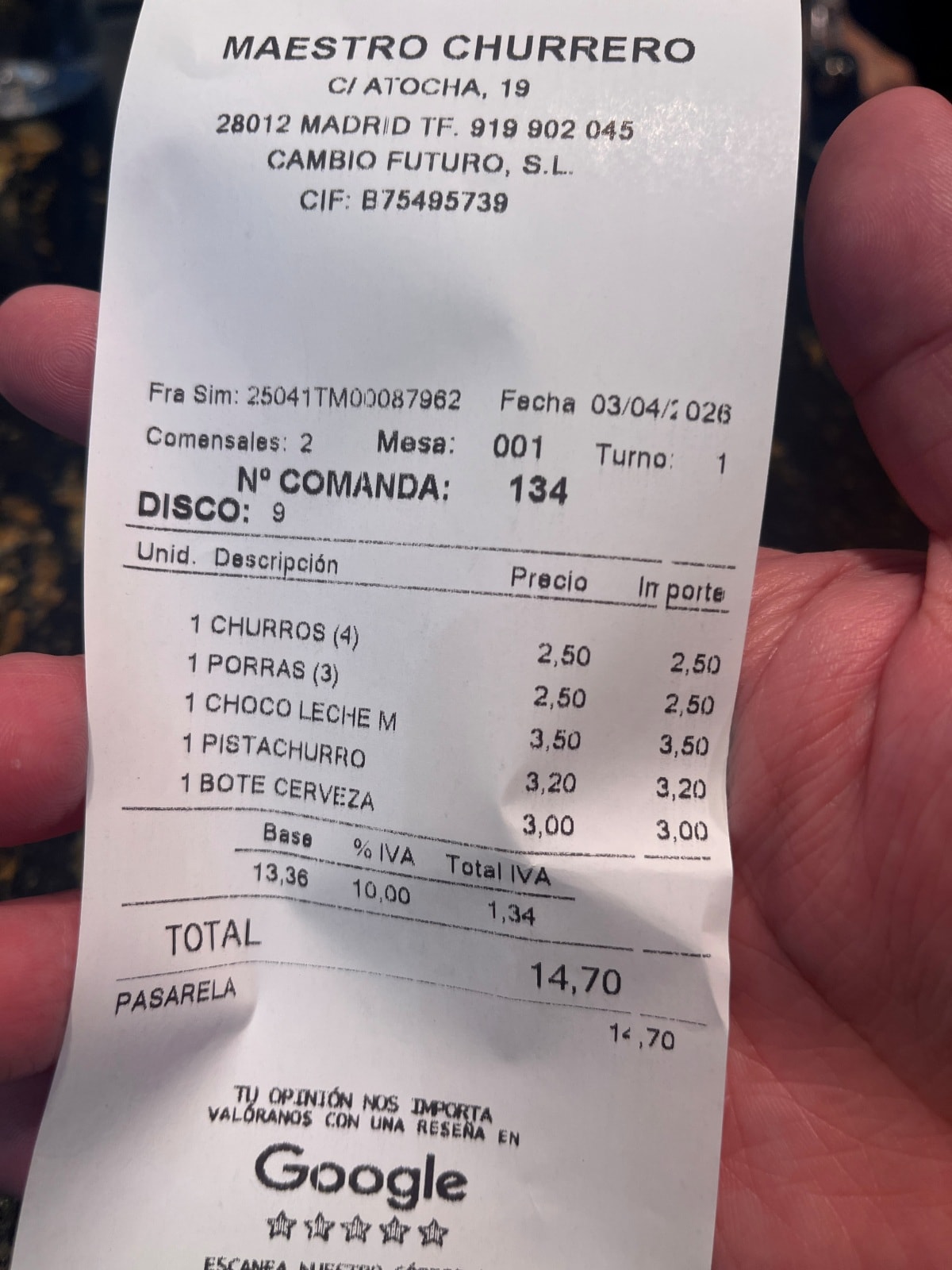 馬德里 | 推薦的西班牙油條店 | 吉拿棒專賣 | Cafeteria Esparteros | Maestro Churrero - 第18張圖 馬德里 | 推薦的西班牙油條店 | 吉拿棒專賣 | Cafeteria Esparteros | Maestro Churrero