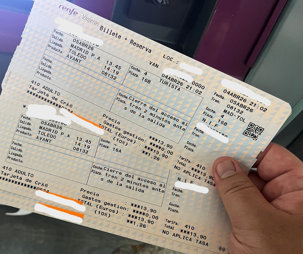 西班牙高鐵 Renfe Avant -MADRID 馬德里 – TOLEDO 托雷多 | 西班牙中短程高鐵服務 | 馬德里-托雷多交通 - 第6張圖 西班牙高鐵 Renfe Avant -MADRID 馬德里 – TOLEDO 托雷多 | 西班牙中短程高鐵服務 | 馬德里-托雷多交通