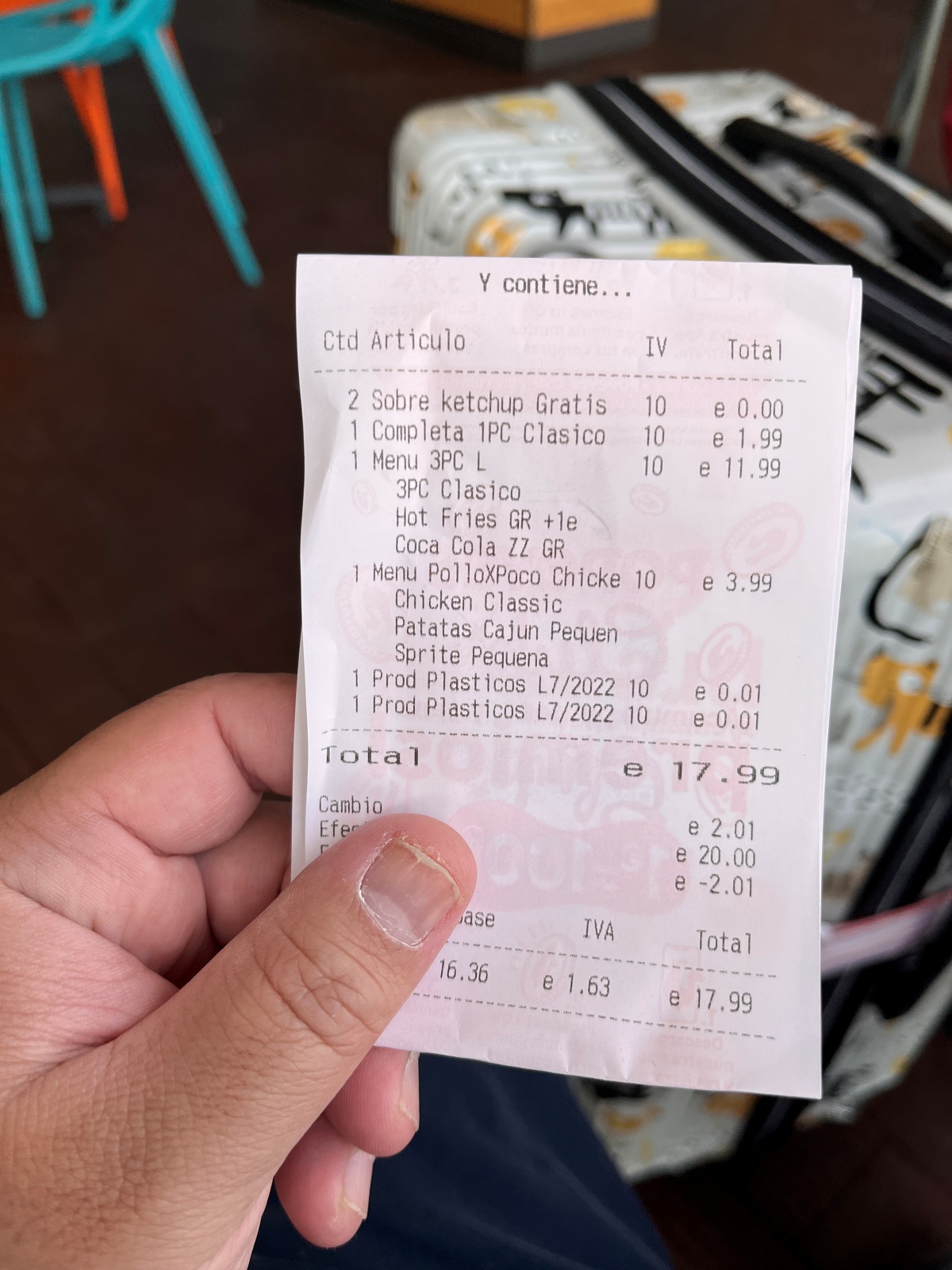 西班牙 Popeyes Louisiana Kitchen | 套餐最便宜竟然只要3.99歐? | 試看看歐洲的美式炸雞