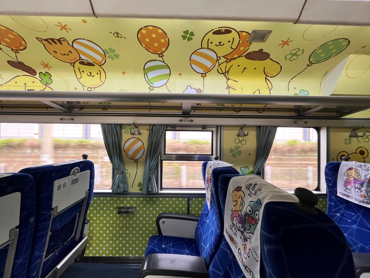 環島之星萌旅號三麗鷗 | 特色餐點商務艙座椅體驗全攻略 - 第8張圖 環島之星萌旅號三麗鷗 | 特色餐點商務艙座椅體驗全攻略