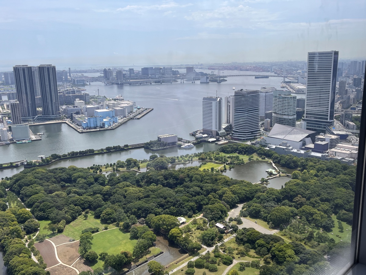 東京 Caretta 汐留  | 景觀餐廳 Mantetsu 萬鐵鐵板燒 國產牛超值午間套餐 | 46F 免費觀景台